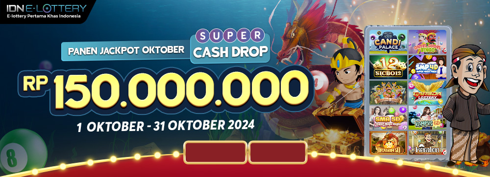 Super Cash Drop Panen Jackpot Oktober